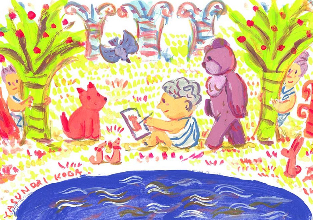 YKアートコミューン　オンラインの絵画教室